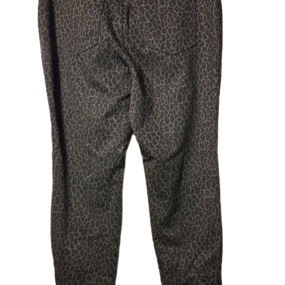 Simply Vera Vera Wang Leopard Print Chinos - Picture 2 of 3
